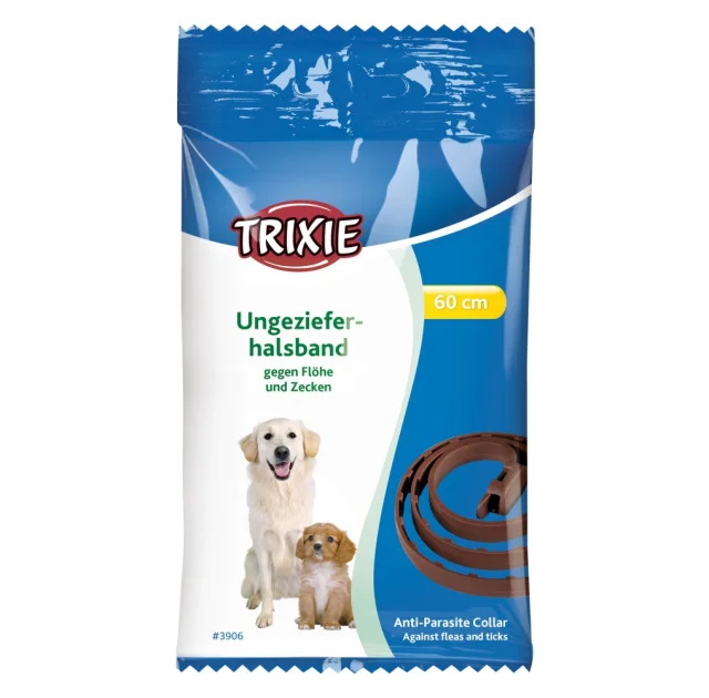 Нашийник проти бліх та кліщів, Trixie, для собак і цуценят, 60 см