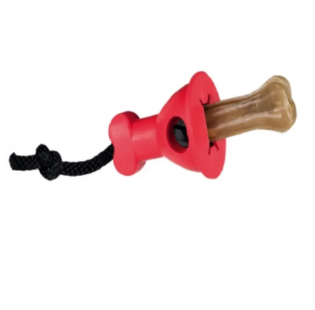 Держатель для жевательной кости Trixie для собак, резина, 7×8 см