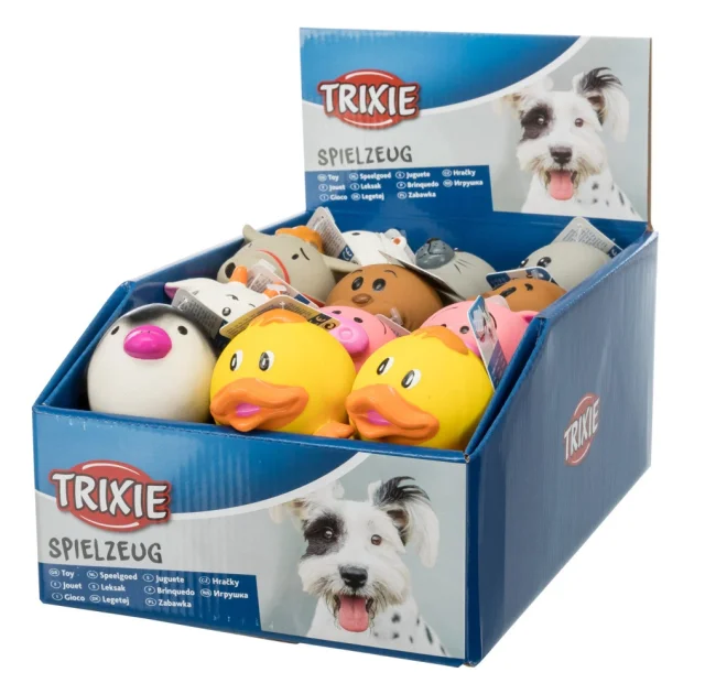 Мячик Trixie для собак, 6 см, латекс, цена за 1 шт