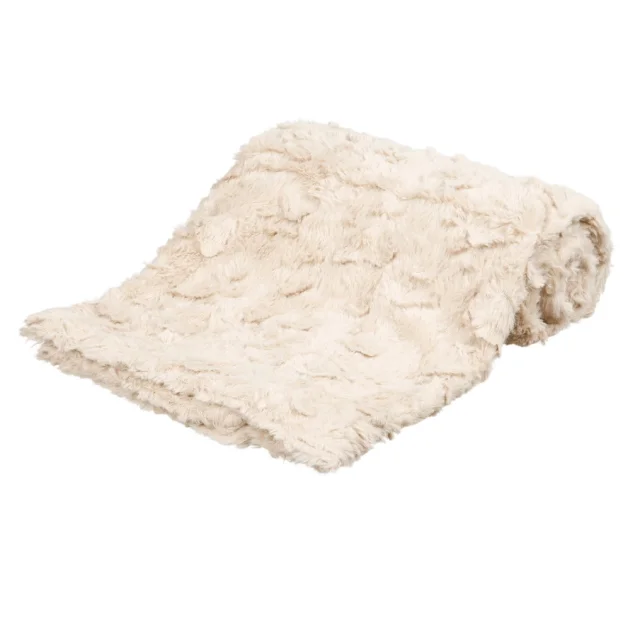 Покрывало Trixie Cosy для собак, плюш, бежевый, 100×70 см