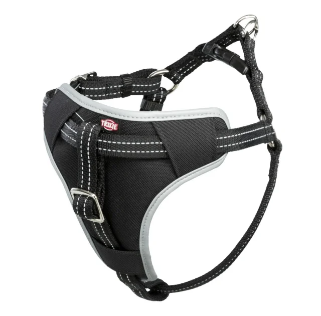 Шлея в авто Trixie Dog Protect, для собак 40-55 см, 20 мм