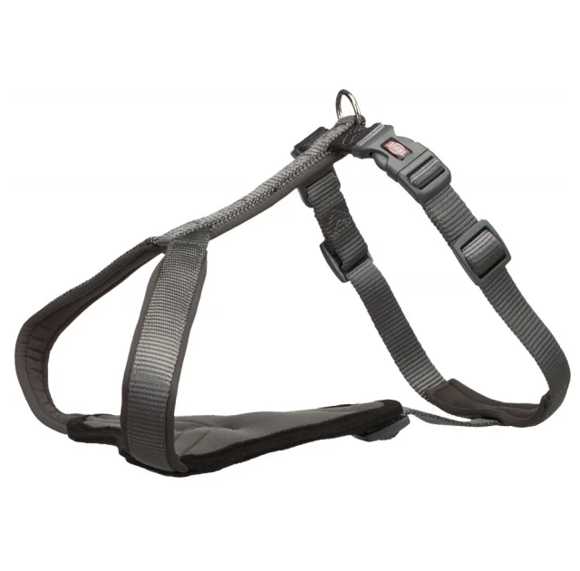 Шлея Trixie Premium Y-Harness для собак, 65-80 см, 20 мм, розмір M-L, графіт