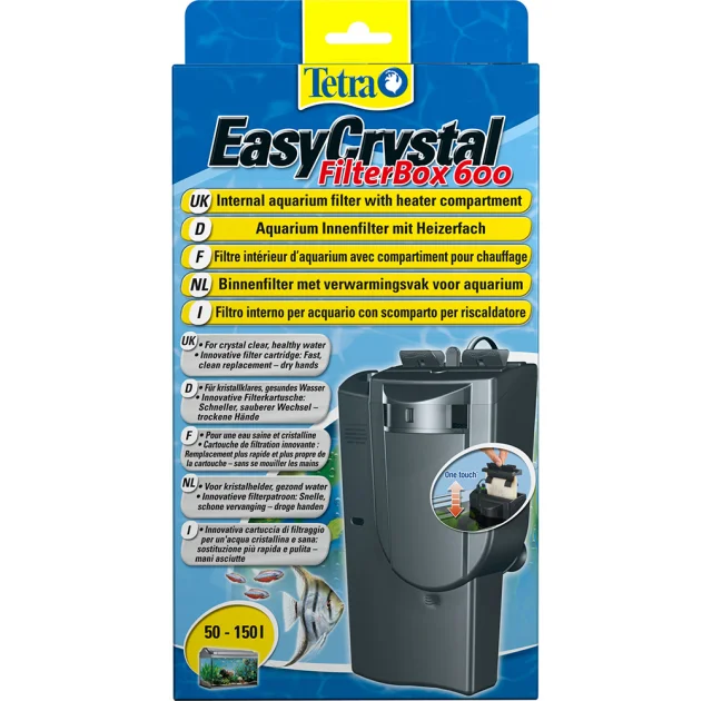 Внутрішній фільтр Tetra Easy Crystal 600