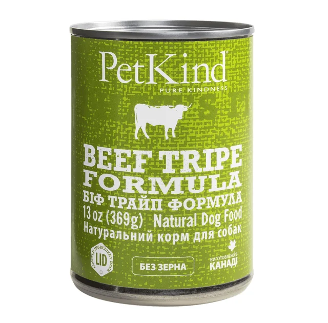 Консерва PetKind Beef Tripe Formula для собак, яловичина/рубець, 369 г