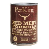Консерва PetKind Red Meat Formula для собак, говядина/рубец/ягнёнок, 369 г