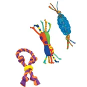 Набор мини-игрушек для собак Petstages Chew Starter Small, 26.7×14×3.8 см