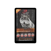 Напіввологий корм Alpha Spirit MultiProtein, свіже м'ясо і риба, для собак різного віку, гіпоалергенний, 200 г