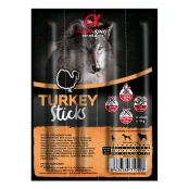 Полувлажное лакомство для собак Alpha Spirit DOG Sticks Turkey, палочки с индейкой, 4 шт, 40 г