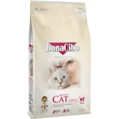 Сухий корм BonaCibo Adult Cat Chicken&Rice для дорослих котів всіх порід, курка/анчоуси/рис, 5 кг