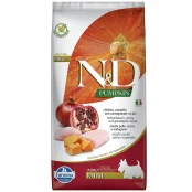 Беззерновой сухой корм Farmina N&D, для собак мелких пород, курица с тыквой и гранатом, 2.5 кг