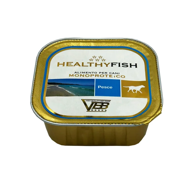 Консерва Healthy Meat монопротеиновая, паштет с рыбой, для собак, 150 г