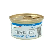 Консерва Healthy Irresistibili Capricci для вибагливих котів, паштет з фореллю, 85 г