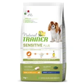 Корм Natural Trainer Dog Sensitive Plus для взрослых собак мелких пород, монопротеиновый, с кроликом, 7 кг
