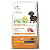 Корм Natural Trainer Dog Sensitive для взрослых собак малых пород, склонных к пищевым аллергиям, с уткой, 2 кг