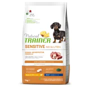 Корм Natural Trainer Dog Sensitive для взрослых собак малых пород, склонных к пищевым аллергиям, с уткой, 7 кг