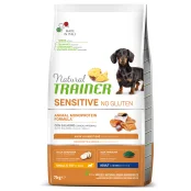 Корм Natural Trainer Dog Sensitive Adult Mini With Salmon для взрослых собак мелких пород, с лососем, 7 кг