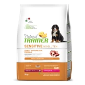 Корм Natural Trainer Dog Sensitive для щенков средних и больших пород, с уткой, 3 кг