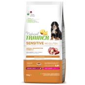 Корм Natural Trainer Dog Sensitive для щенков средних и больших пород, с уткой, 12 кг