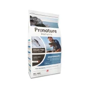 Корм Pronature Holistic для собак средних и крупных пород, холистик, лосось с вялеными поматами, 12 кг