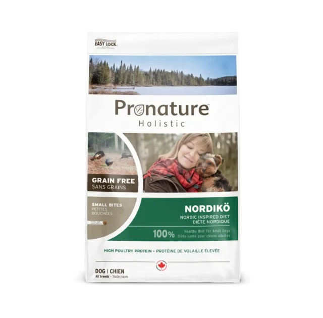 Корм Pronature Holistic Nordikо для собак мини и малых пород, беззерновой холистик, индейка с ягодами, 6 кг