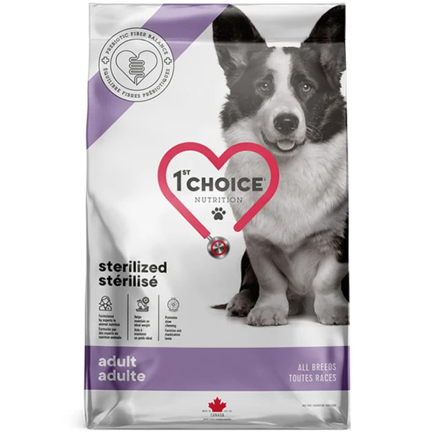 Сухой корм 1st Choice Sterelized, для стерилизованных собак всех пород, 3.2 кг