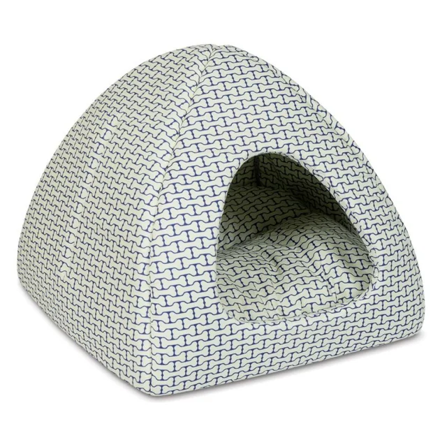 Дом-лежанка Природа, Yurt, орнамент, для собак и кошек, 38 × 38 × 36 см