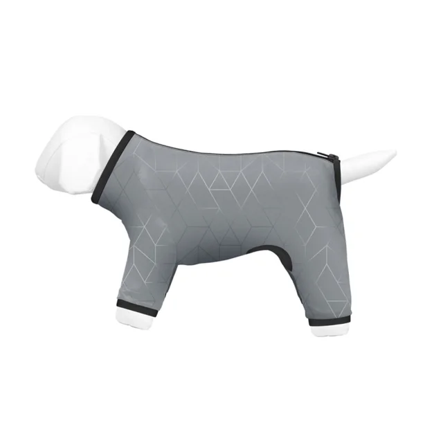 Дождевик Waudog Clothes для собак, светоотражающий, размер M47, 47-50 см/69-72 см