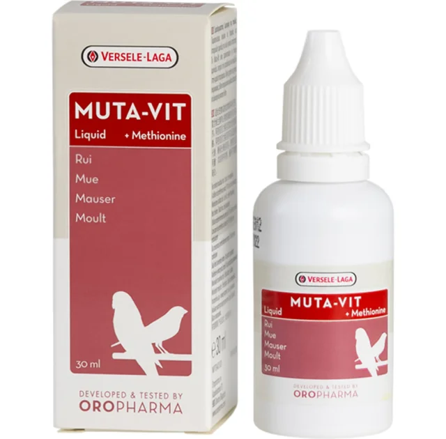 Вітаміни Oropharma Muta-Vit Liquid для оперення птахів, рідкі, 30 мл