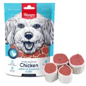 Лакомство Wanpy Chicken Jerky & Codfish Sushi суши с курицей и треской, для собак, 100 г