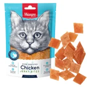 Ласощі Wanpy Chicken Jerky Bites в'ялені курячі шматочки, для котів, 80 г