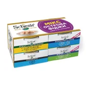 Набор натуральных консерв Schesir Острова Фиджи для собак, микс, 4 шт×150 г