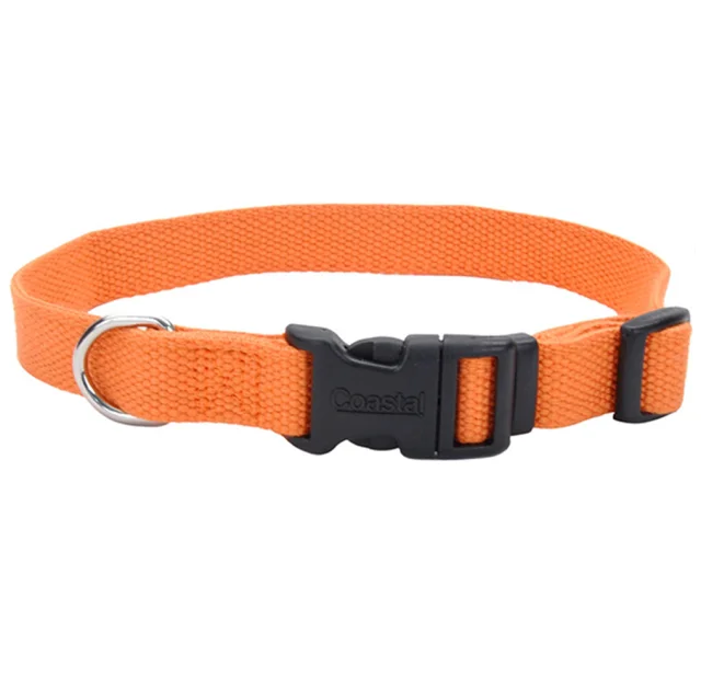 Нашийник Coastal New Earth Soy Dog Collar для собак, помаранчевий, 20-30×1.6 см