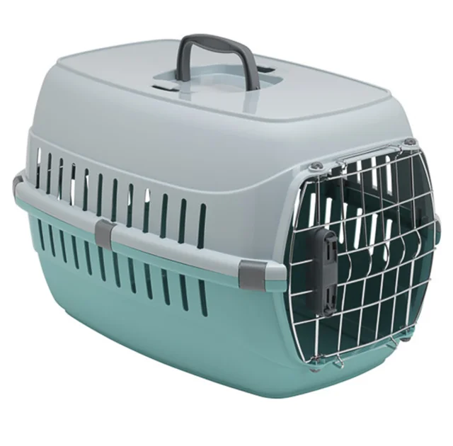 Переноска Moderna Road Runner 2 для собак и кошек до 8 кг, пластик, акварель, 56.4×37.4×35 см