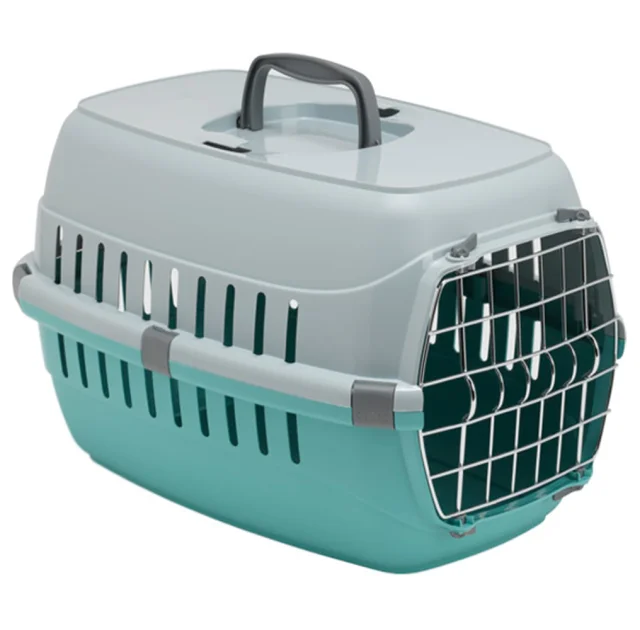 Переноска Moderna Road Runner 2 для собак и кошек до 8 кг, пластик, акварель, 58×35×37 см