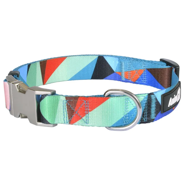 Ошейник AnimAll L-1, для собак, нейлон, 2.5×40-65 см