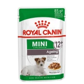 Влажный корм Royal Canin Mini Ageing 12+ для собак мелких пород старше 12 лет, кусочки в соусе, 85 г