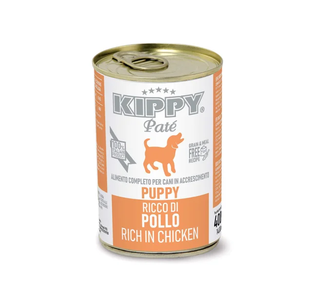 Консерви Kippy Pate Chicken Puppy для цуценят, паштет з куркою, 400 г