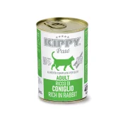 Консерви Kippy Pate Rabbit Adult для дорослих котів, паштет з кроликом, 400 г