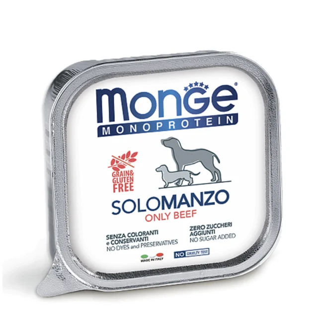 Консерви Monge Dog Solo для собак, з яловичиною, 150 г