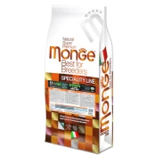 Сухой беззерновой корм Monge Dog Be Wild Gr.Free для собак, с уткой, 17.5 кг