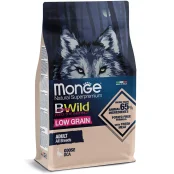 Сухой низкозерновой корм Monge Dog Be Wild Low Grain для собак, с мясом гуся, 2.5 кг