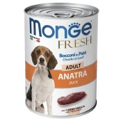 Консервы Monge Dog Fresh для собак паштет, со свежей уткой, 400 г