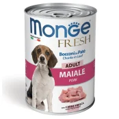 Консервы Monge Dog Fresh для собак, паштет, со свининой, 400 г