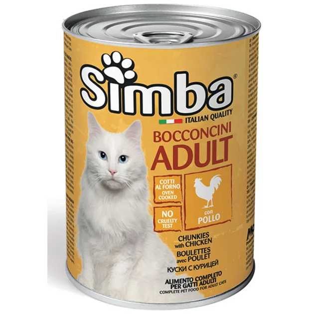 Консерви Simba Cat Wet для котів, з куркою, 415 г