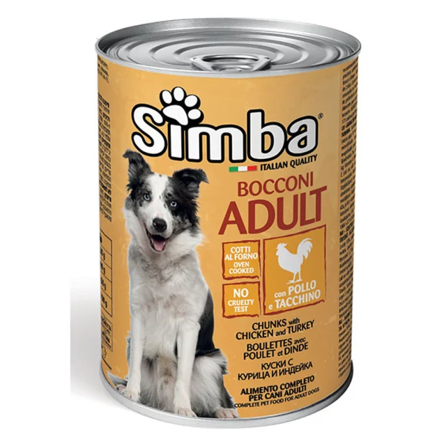 Консерви Simba Dog Wet для собак, курка з індичкою, 415 г