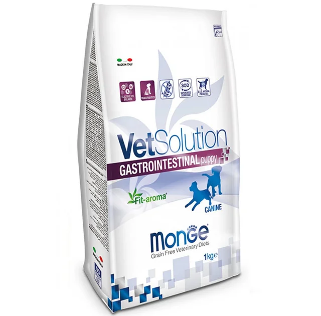 Сухий корм Monge VetSolution Gastrointestinal Puppy canine для цуценят із проблемами з травленням, 1.5 кг
