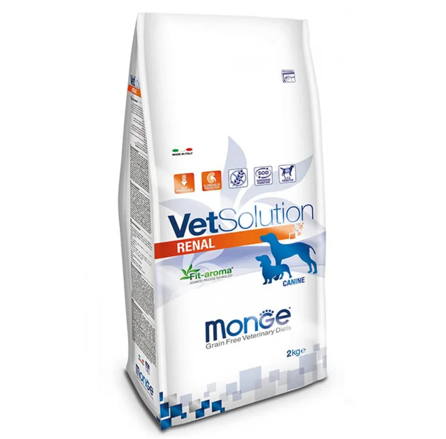 Сухий корм Monge VetSolution Renal canine для собак з захворюванням нирок, 2 кг