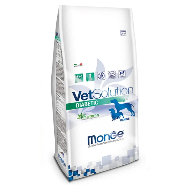 Сухий корм Monge VetSolution Diabetic canine для собак з цукровим діабетом, 12 кг