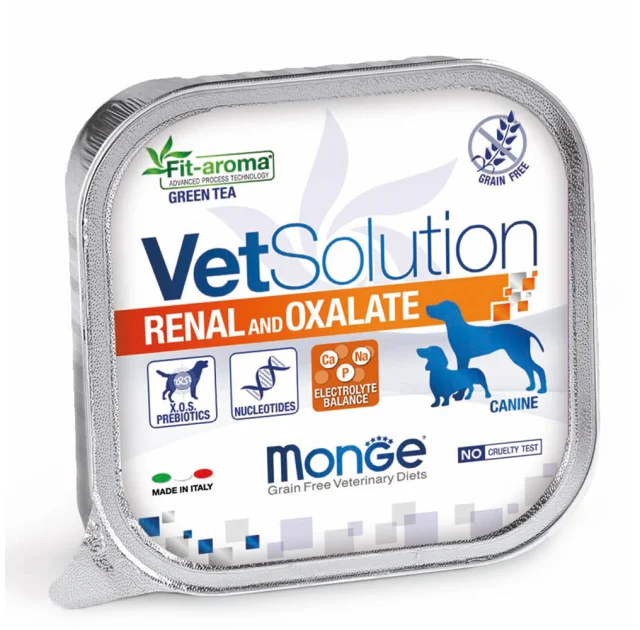 Консерви Monge VetSolution Renal oxalate canine для підтримання функцій нирок у собак, 150 г