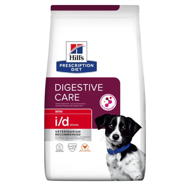 Сухий корм Hill's Canine I/D Stress Mini, для маленьких собак, при порушеннях ШКТ від стресу, 1 кг